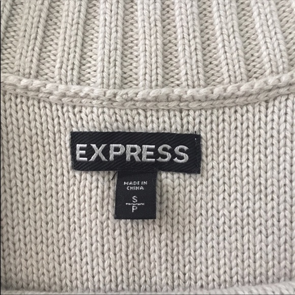 Express Beige Neutral Color Sweater - Picture 4 of 5